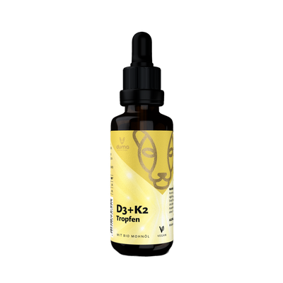 Vitamin D3/K2Vital MK7 Tropfen mit BIO Mohnöl
