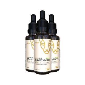 3x Vitamin D3/K2Vital MK7 Tropfen mit BIO Mohnöl