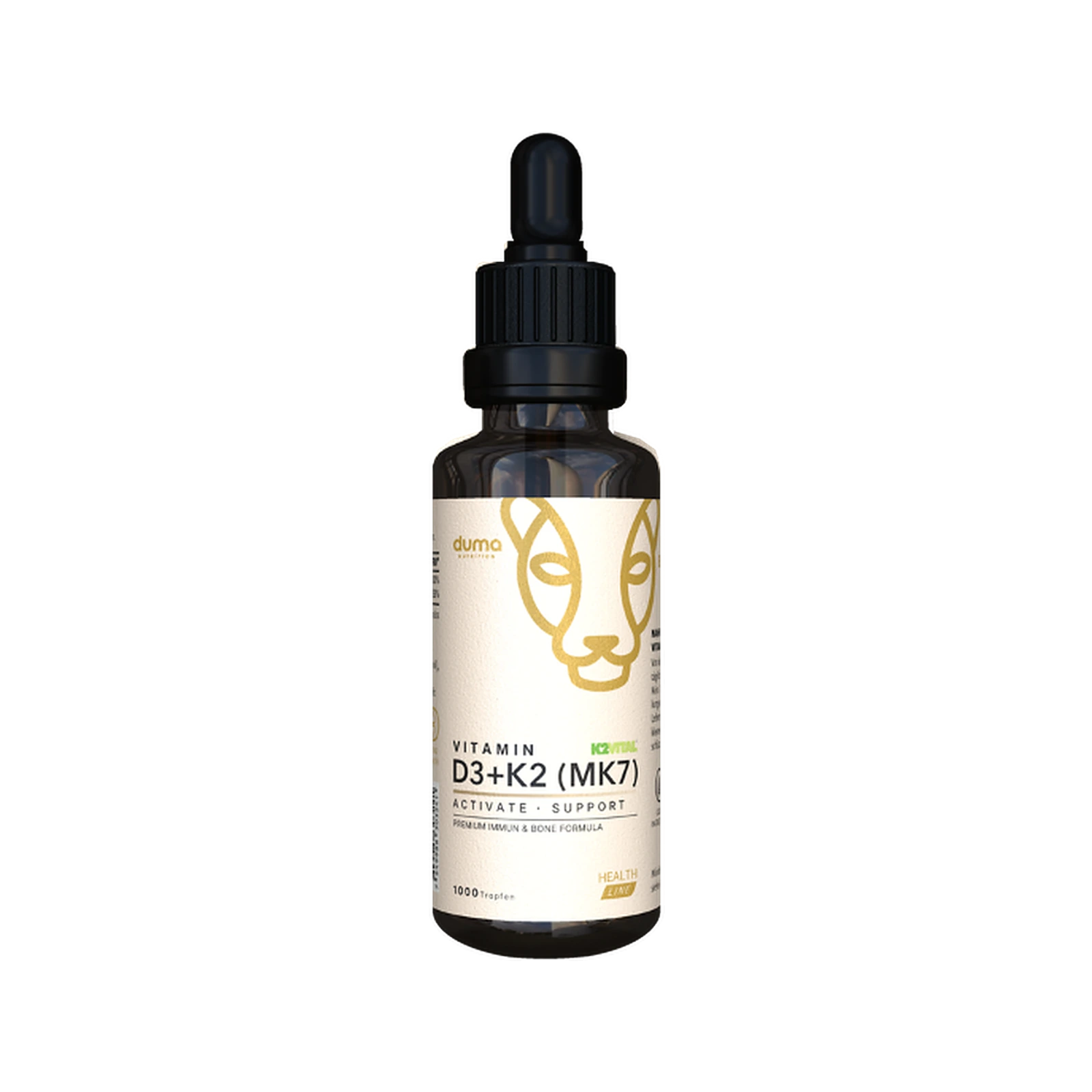 Vitamin D3/K2Vital MK7 Tropfen mit BIO Mohnöl