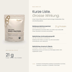 100% Swiss Whey Protein