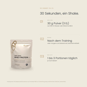 100% Swiss Whey Protein
