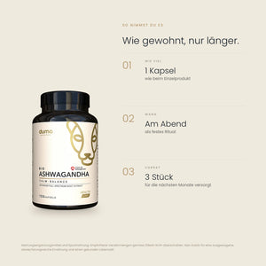3x Bio Ashwagandha KSM-66