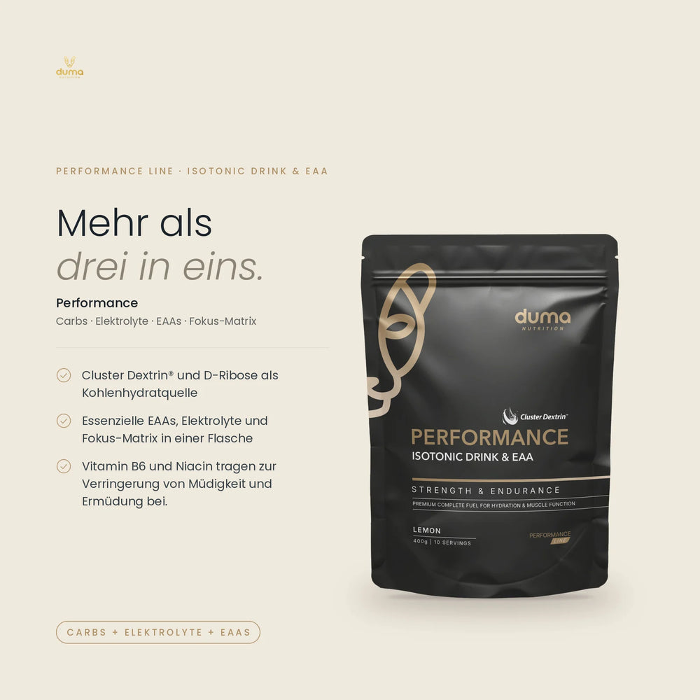 Performance isotonisches Sportgetränk + EAA's