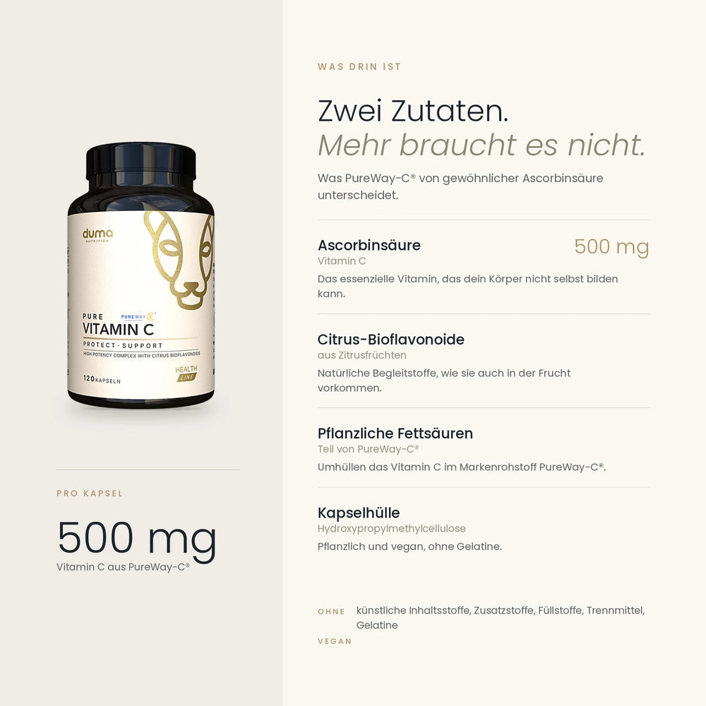 Pure Vitamin C mit Pure-Way-C
