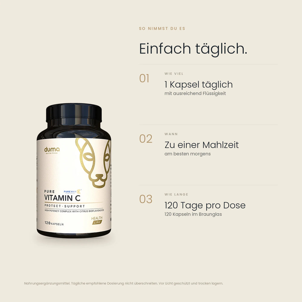 Pure Vitamin C mit Pure-Way-C