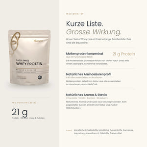 100% Swiss Whey Protein
