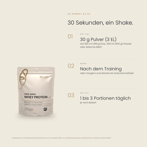 100% Swiss Whey Protein